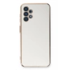Durukar®  Samsung Galaxy A13 4G Kılıf Volet Silikon - Beyaz