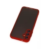 Durukar®  Samsung Galaxy A14 4G Kılıf Montreal Silikon Kapak - Kırmızı