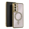Durukar®  Samsung Galaxy A15 4G Joke Simli Magneticsafe Kılıf - Gold