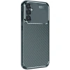 Durukar®  Samsung Galaxy A16 5G Kılıf Auto Focus Karbon Kapak - Koyu Yeşil