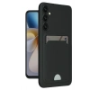 Durukar®  Samsung Galaxy A16 5G Kılıf Kelvin Kartvizitli Silikon - Siyah