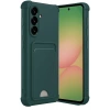 Durukar®  Samsung Galaxy A17 5G Kelvin Kartvizitli Silikon - Koyu Yeşil