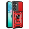 Durukar®  Samsung Galaxy A17 5G Pars Lens Yüzüklü Silikon - Kırmızı