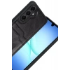 Durukar®  Samsung Galaxy A17 5G Sara Kartvizitli Deri Kılıf - Siyah