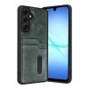 Durukar®  Samsung Galaxy A17 5G Sara Kartvizitli Deri Kılıf - Yeşil