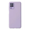 Durukar®  Samsung Galaxy A22 Kılıf Lansman Glass Kapak - Lila