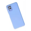 Durukar®  Samsung Galaxy A22 Kılıf Lansman Glass Kapak - Mavi