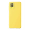 Durukar®  Samsung Galaxy A22 Kılıf Lansman Glass Kapak - Sarı