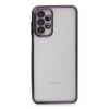 Durukar®  Samsung Galaxy A23 4G Kılıf  Lensli Silikon - Mor