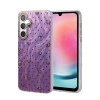 Durukar®  Samsung Galaxy A24 4G Kılıf Blade Aynalı Desenli Kapak - Desen 2