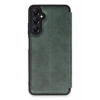 Durukar®  Samsung Galaxy A25 5G Kılıf Flip Cover - Koyu Yeşil
