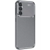 Durukar®  Samsung Galaxy A26 Kılıf Auto Focus Karbon Kapak - Gri