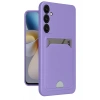 Durukar®  Samsung Galaxy A26 Kılıf Kelvin Kartvizitli Silikon - Lila