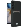 Durukar®  Samsung Galaxy A26 Kılıf Kelvin Kartvizitli Silikon - Siyah