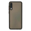 Durukar®  Samsung Galaxy A30S Kılıf Montreal Silikon Kapak - Siyah