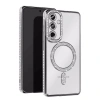 Durukar®  Samsung Galaxy A35 5G Joke Simli Magneticsafe Kılıf - Gümüş