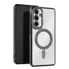 Durukar®  Samsung Galaxy A35 5G Joke Simli Magneticsafe Kılıf - Siyah