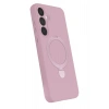 Durukar®  Samsung Galaxy A35 5G Regal Magsafe Standlı Kapak - Açık Pembe