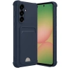 Durukar®  Samsung Galaxy A36 Kılıf Kelvin Kartvizitli Silikon - Lacivert