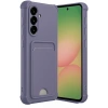 Durukar®  Samsung Galaxy A36 Kılıf Kelvin Kartvizitli Silikon - Lila