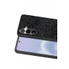 Durukar®  Samsung Galaxy A37 5G Bright Simli Kapak - Siyah