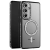 Durukar®  Samsung Galaxy A37 5G Joke Simli Magneticsafe Kılıf - Siyah
