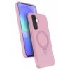 Durukar®  Samsung Galaxy A37 5G Regal Magsafe Standlı Kapak - Açık Pembe