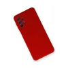 Durukar®  Samsung Galaxy A52 Kılıf Nano içi Kadife Silikon - Kırmızı