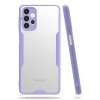 Durukar®  Samsung Galaxy A52 Kılıf Platin Silikon - Lila