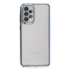 Durukar®  Samsung Galaxy A53 5G Kılıf  Lensli Silikon - Açık Mavi