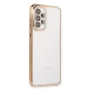 Durukar®  Samsung Galaxy A53 5G Kılıf  Lensli Silikon - Gold