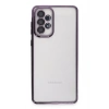 Durukar®  Samsung Galaxy A53 5G Kılıf  Lensli Silikon - Mor