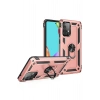 Durukar®  Samsung Galaxy A53 5G Kılıf Sofya Yüzüklü Silikon Kapak - Rose