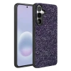 Durukar®  Samsung Galaxy A57 5G Bright Simli Kapak - Derin Mor
