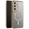 Durukar®  Samsung Galaxy A57 5G Joke Simli Magneticsafe Kılıf - Gold