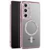 Durukar®  Samsung Galaxy A57 5G Joke Simli Magneticsafe Kılıf - Pembe