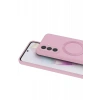Durukar®  Samsung Galaxy A57 5G Regal Magsafe Standlı Kapak - Açık Pembe