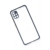 Durukar®  Samsung Galaxy A71 Kılıf Miami Şeffaf Silikon - Gri