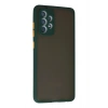 Durukar®  Samsung Galaxy A72 Kılıf Montreal Silikon Kapak - Koyu Yeşil