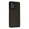 Durukar®  Samsung Galaxy A72 Kılıf Montreal Silikon Kapak - Siyah