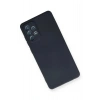 Durukar®  Samsung Galaxy A72 Kılıf Nano içi Kadife Silikon - Lacivert