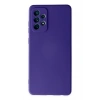 Durukar®  Samsung Galaxy A72 Kılıf Nano içi Kadife Silikon - Mor