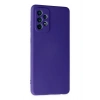 Durukar®  Samsung Galaxy A72 Kılıf Nano içi Kadife Silikon - Mor