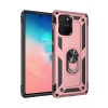 Durukar®  Samsung Galaxy A91 / S10 Lite Kılıf Sofya Yüzüklü Silikon Kapak - Rose