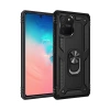 Durukar®  Samsung Galaxy A91 / S10 Lite Kılıf Sofya Yüzüklü Silikon Kapak - Siyah