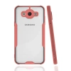 Durukar®  Samsung Galaxy J7 Kılıf Platin Silikon - Pembe