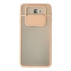 Durukar®  Samsung Galaxy J7 Prime Kılıf Palm Buzlu Kamera Sürgülü Silikon - Pembe