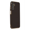 Durukar®  Samsung Galaxy M14 5G Kılıf Volet Silikon - Siyah