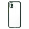 Durukar®  Samsung Galaxy M31 Kılıf Miami Şeffaf Silikon - Koyu Yeşil