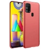 Durukar®  Samsung Galaxy M31 Kılıf Nano içi Kadife Silikon - Kiremit
